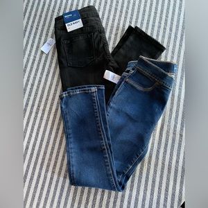 NWT 🖤 2 pairs Skinny Jeans 👖 Size 8 (Girls)